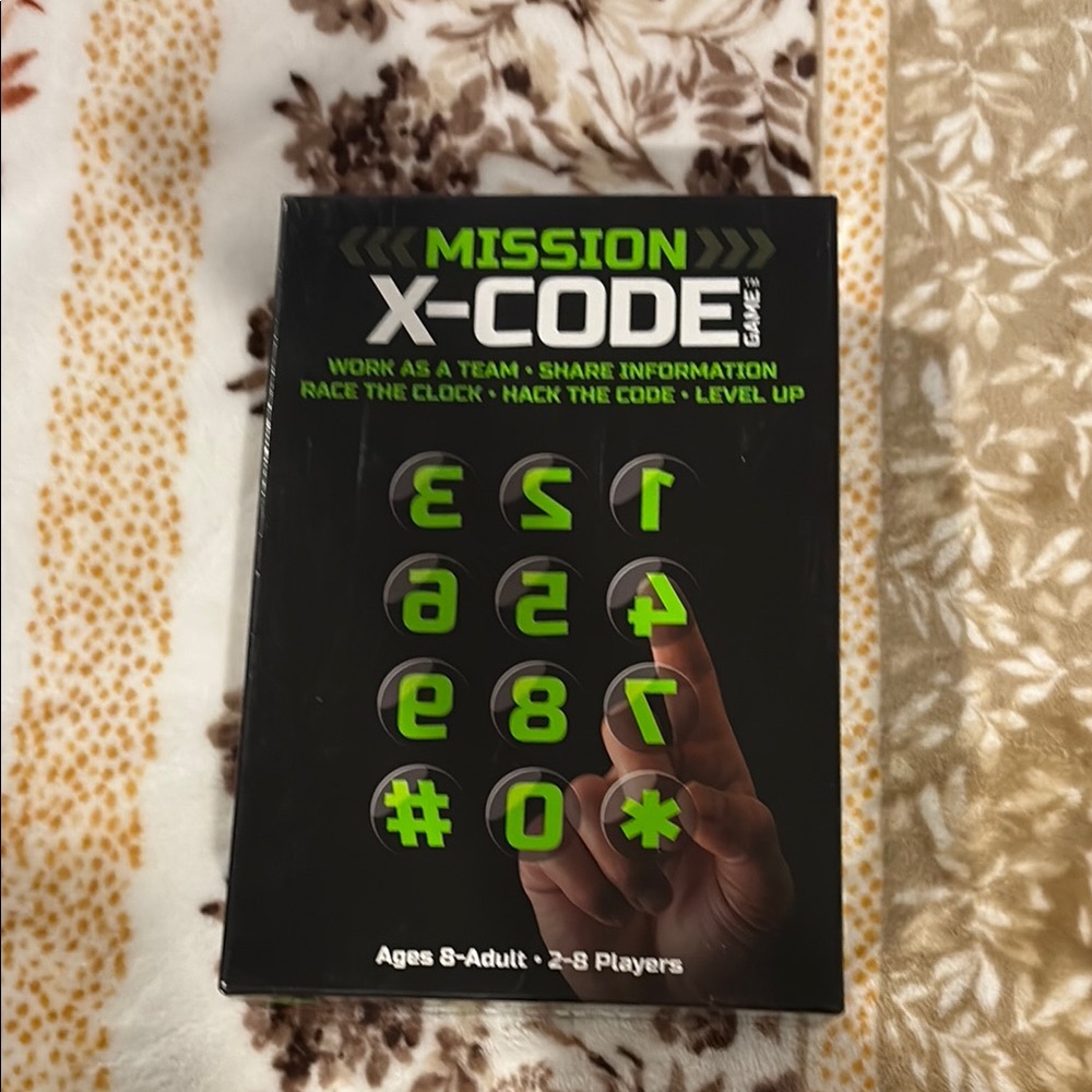 Mission X-Code Board Game